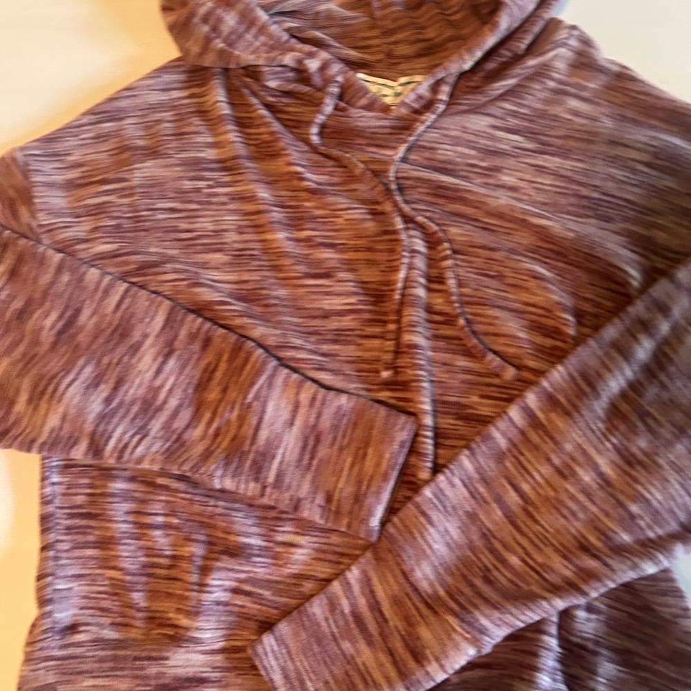 Women's Purple Hooded Sweater